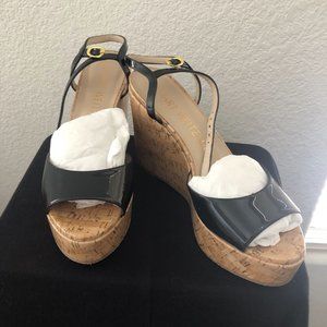 Stuart Weitzman Women's Palmina Platform Wedge Sandals  - Size 6.5